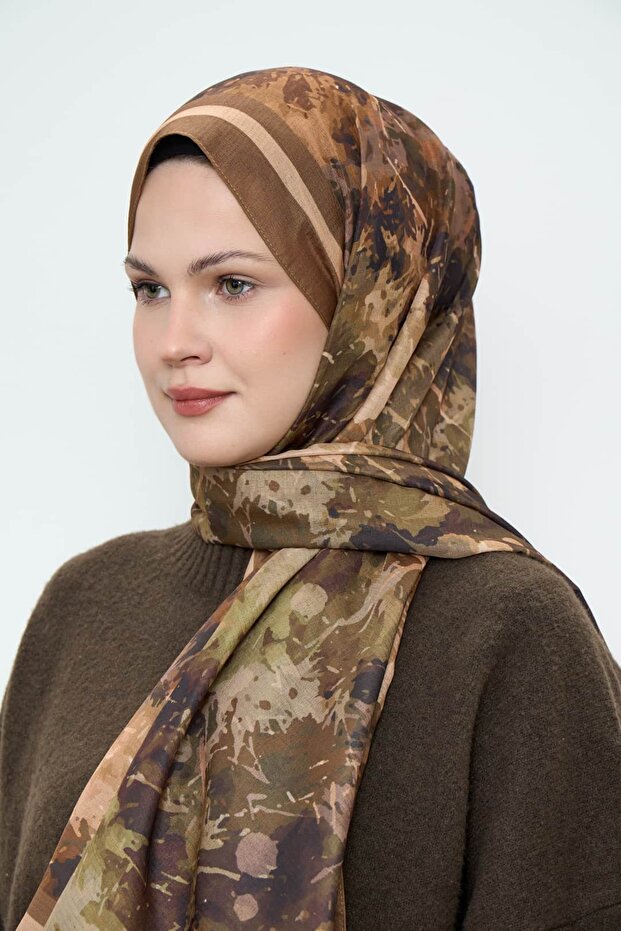 شال لينا بنمط ماربيل - 3