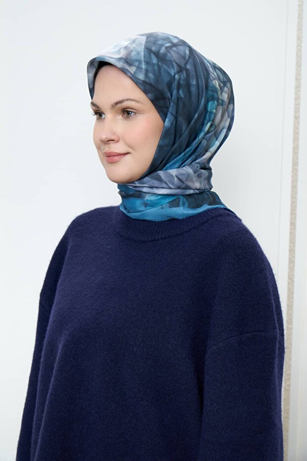 وشاح لينا بنمط كريستالي - 2