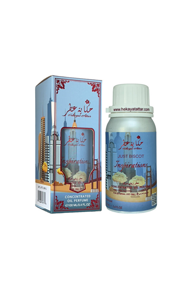 JUST BISCOT 100 ML CONCENTRATED PERFUME OIL