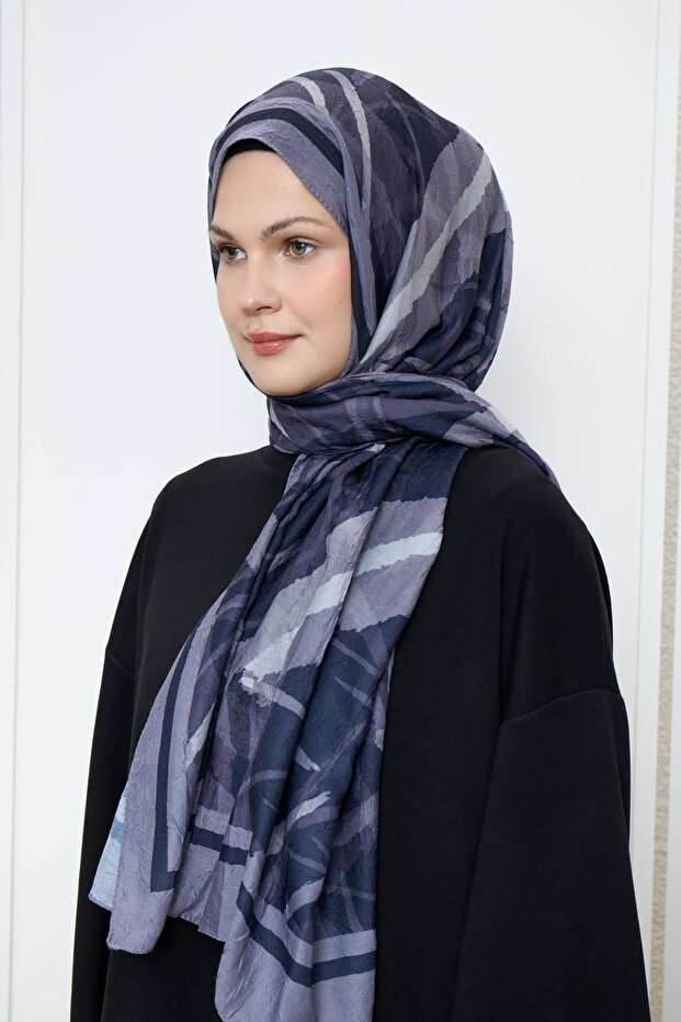 شال من الخيزران بنمط خط - 2