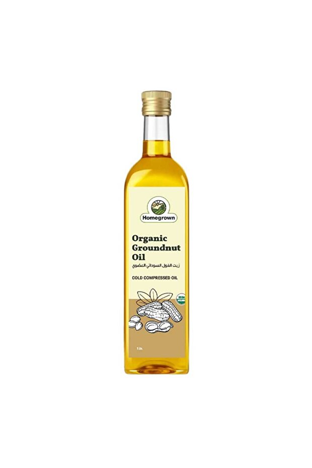 Organic Cold Pressed Filtration Groundnut Peanut Cooking Oil (1L)