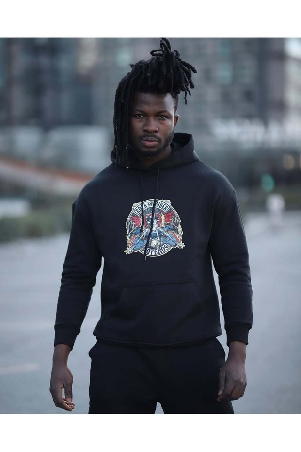 Iron Skull Rider Hoodie