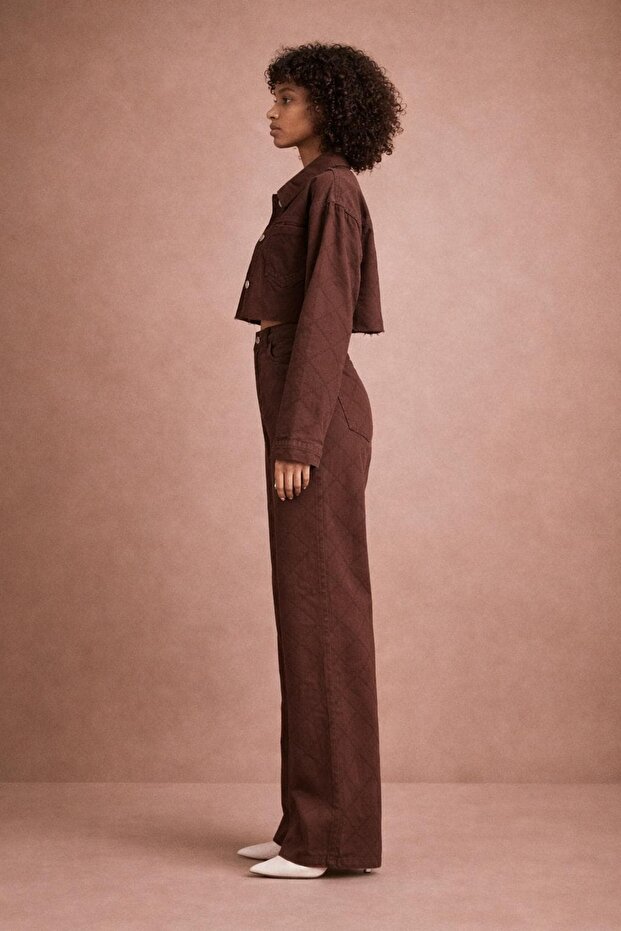 BAKLAVA DESENLİ CEKET - 3