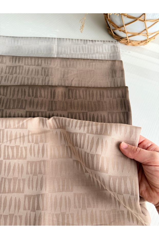 Levidor blue jakar şal (latte) - 2