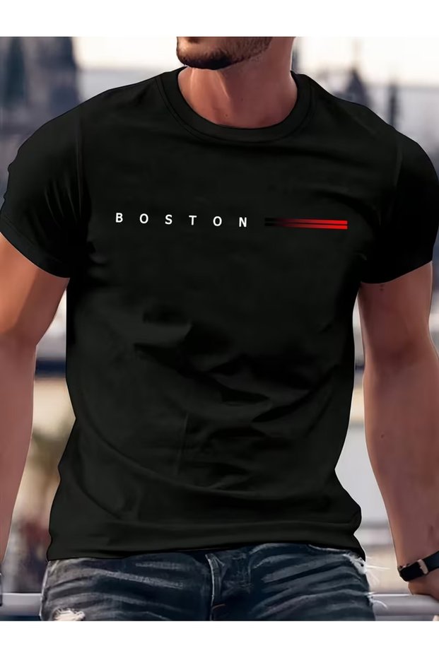 Casual Men's Printed T-Shirt