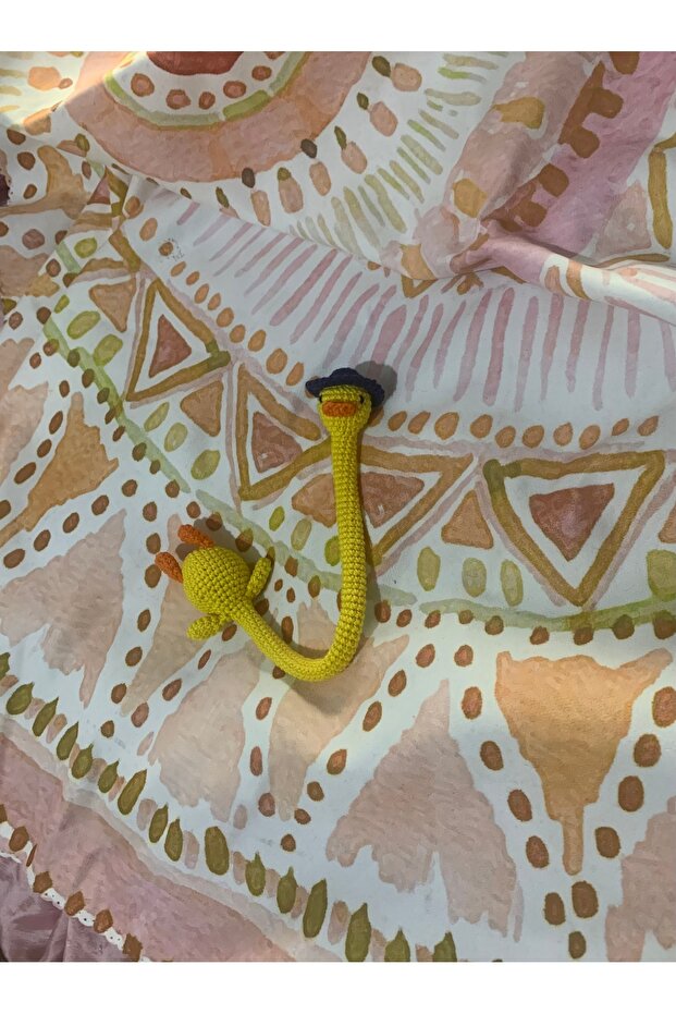Cute Duck Amigurumi Bag Charm, Bag Decoration