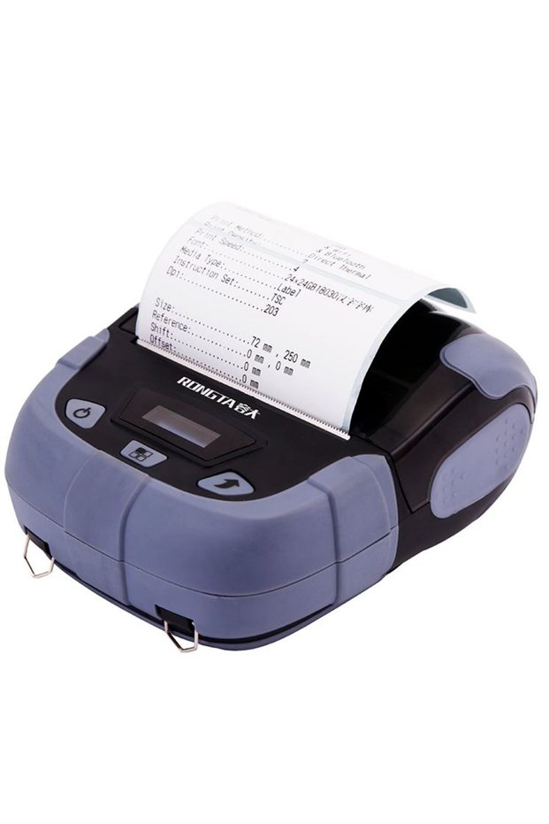 Rongta rpp320 thermal bluetooth 203 dpi mobile belt printer