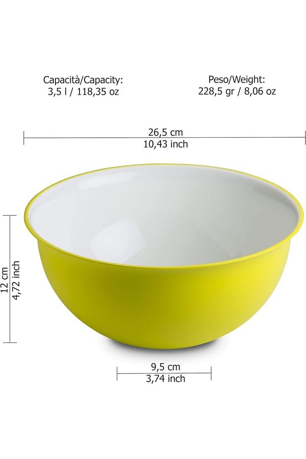 Sanaliving plastic tableware set - Lime - 2