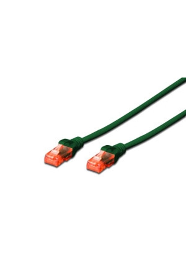 كابل DK-1617-005/G بطول 0.5 متر، فئة 6، مقاس AWG 26، أخضر