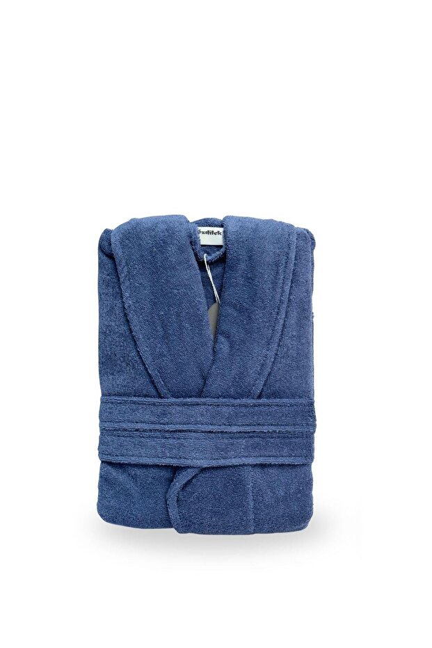 Океански бриз халат, син - 3