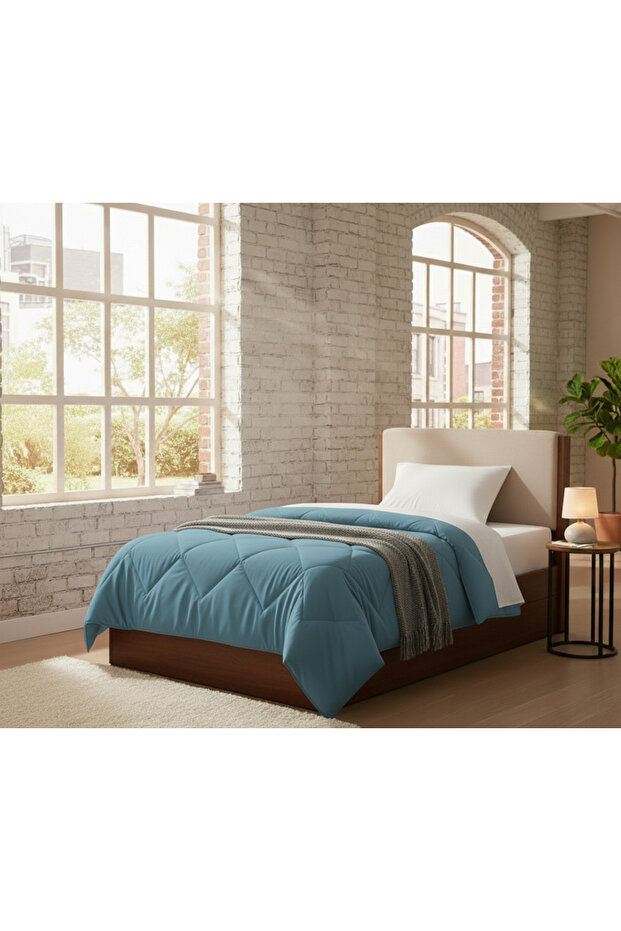 155X215 Single Silicone Quilt | Anti-Sweat, Soft and Durable Padding