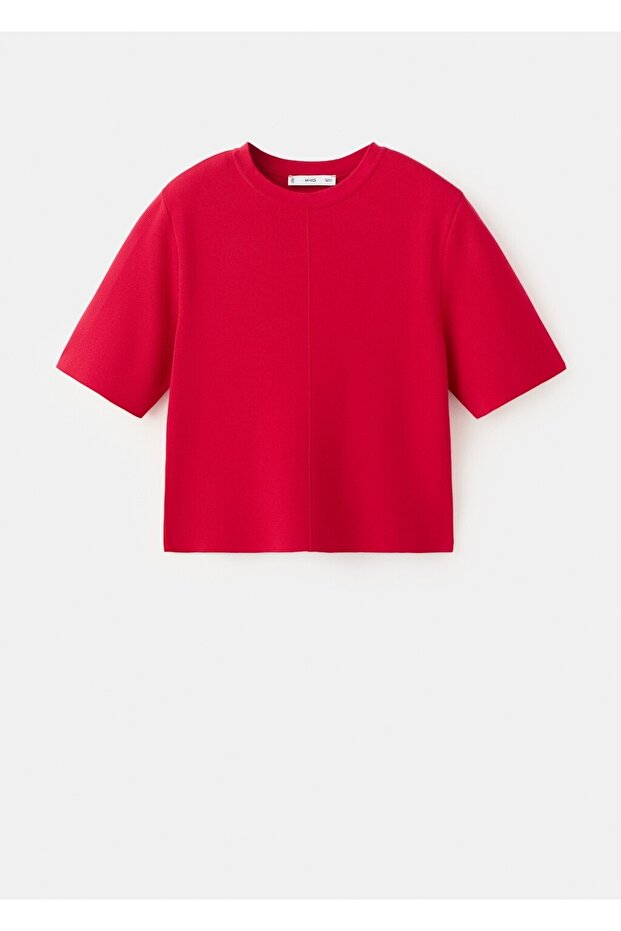 Kısa kollu triko tişört - 3