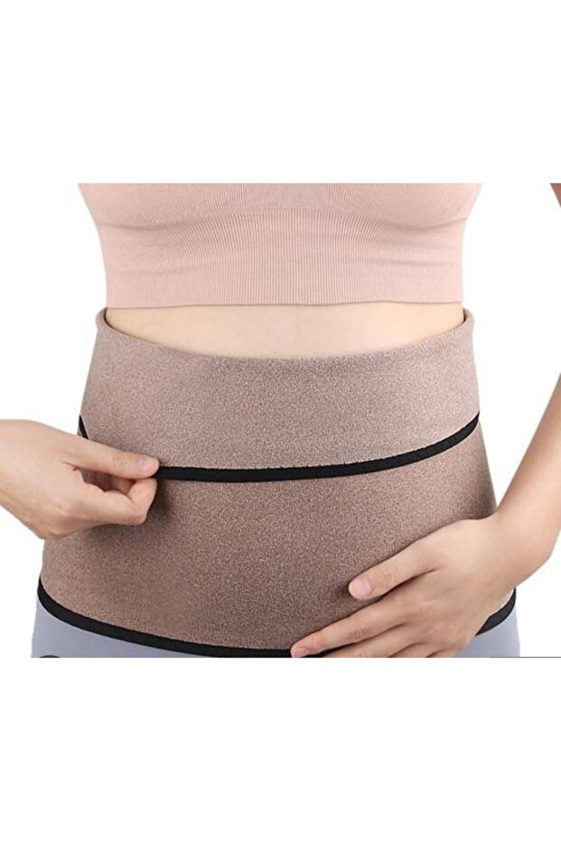 Yiwu Abdominal Binder Stomach Compression Breathable Wear-Resistant Warmer Belly Band Belt XL
