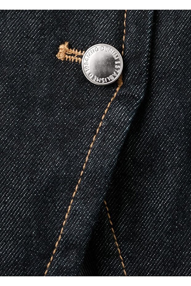 Straplez denim bluz - 6