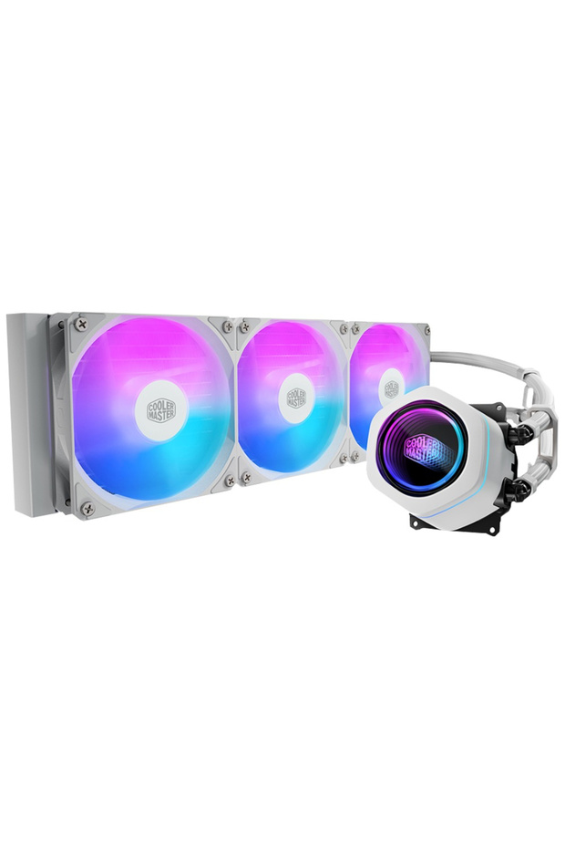 مبرد سائل للمعالج من ماستر ليدكويك كور نيكس 360 ARGB MLX-D36M-A18PA-RW مقاس 360 ملم باللون الأبيض