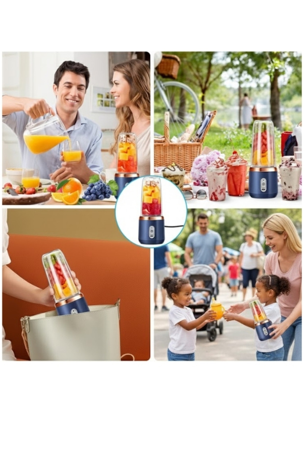 Portable multi-functional rechargeable juice blender - 7