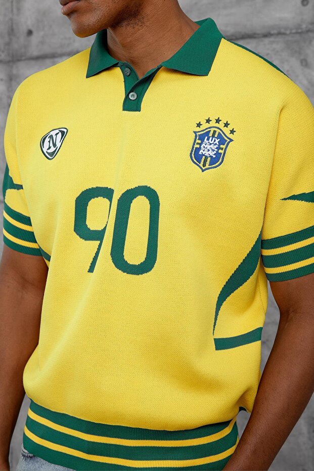 Yellow Team Triko Tshirt - 2