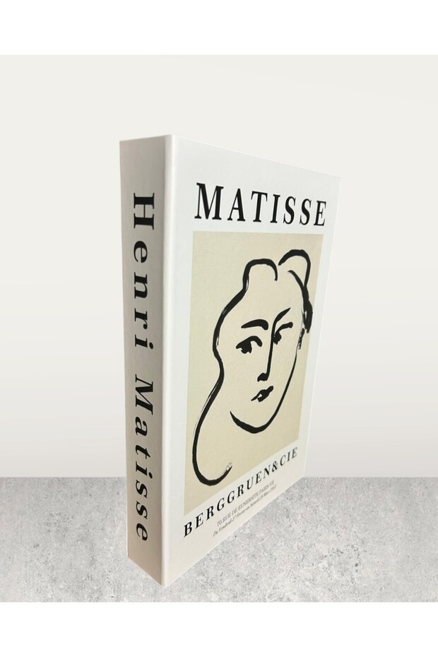 Matisse Concept Openable Book Box Modern & Minimal Home Decor