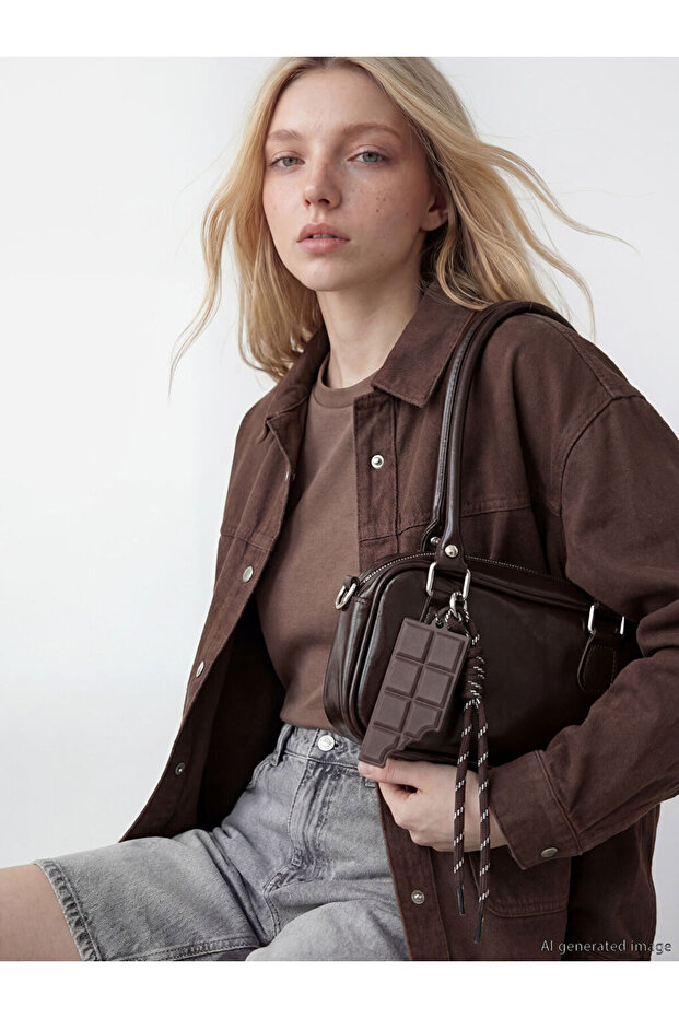 Esvab • Modern & Distinctive Leather-Look Women's Shoulder Bag
