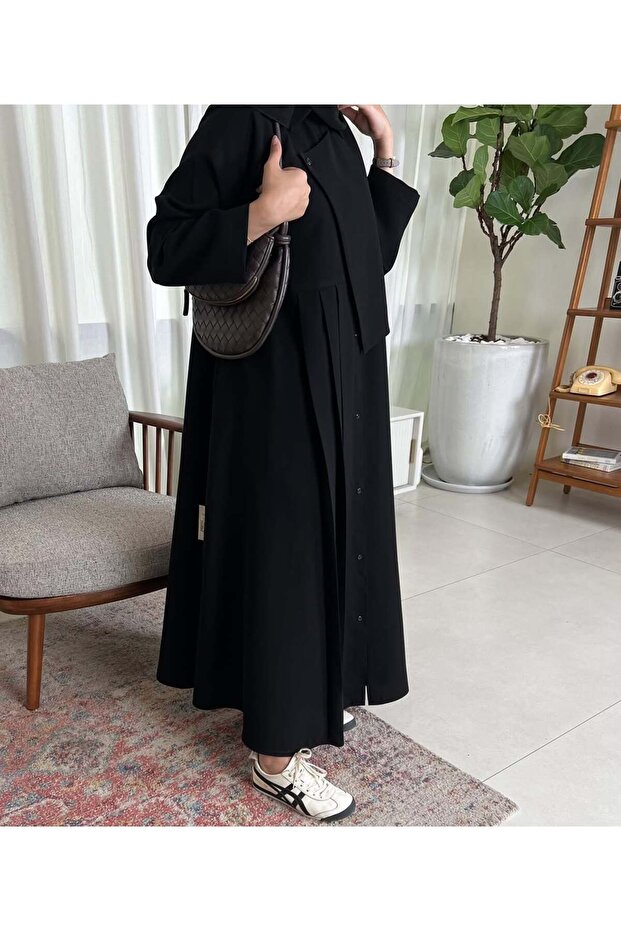 عبايه ورد قماش سيراميك ناعمه