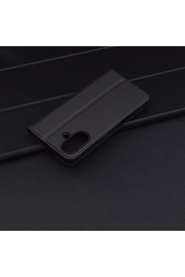 iPhone 16 Plus Magskin Book Case, Black - 2