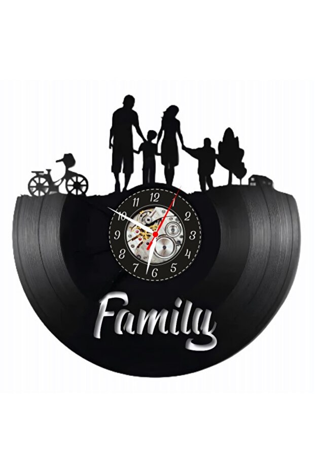 Vinyl Record Wall Clock - 1