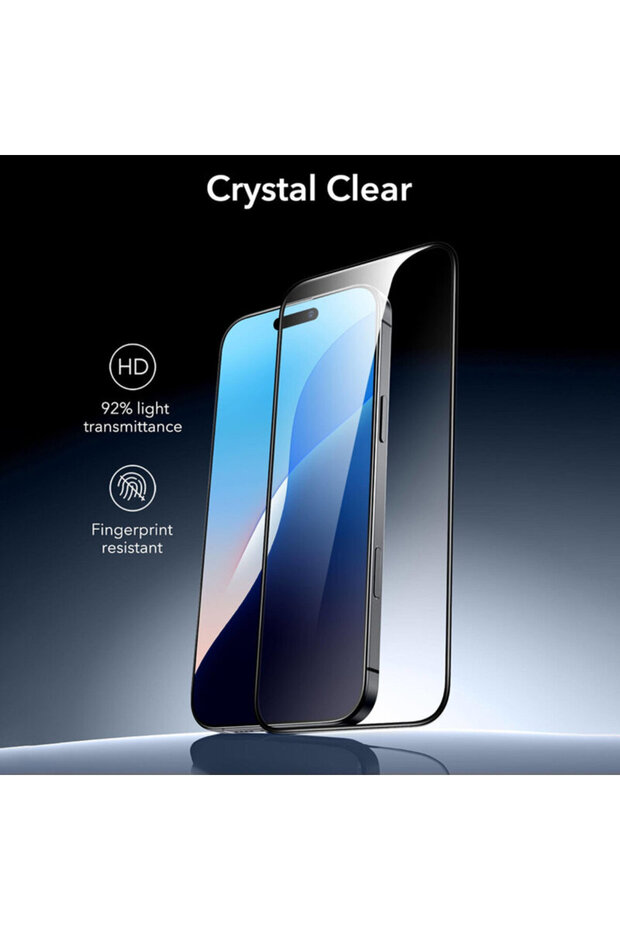 Armorite Screen Protector for iPhone 16 Pro, Black - 2