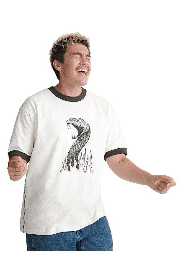 Skate Mike G Snake Flame Ringer - 1