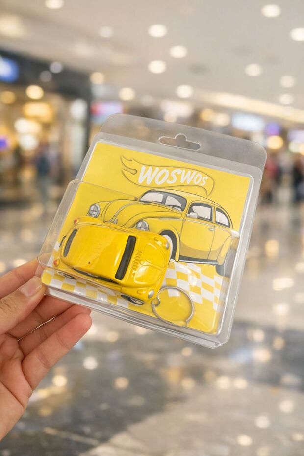 سلسلة مفاتيح WOSWOS في علبة