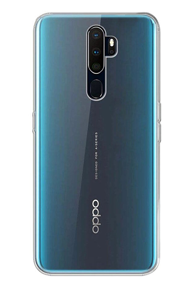 حافظة سيليكون شفافة متوافقة مع هاتف اوبو A5/A9 2020 - 1