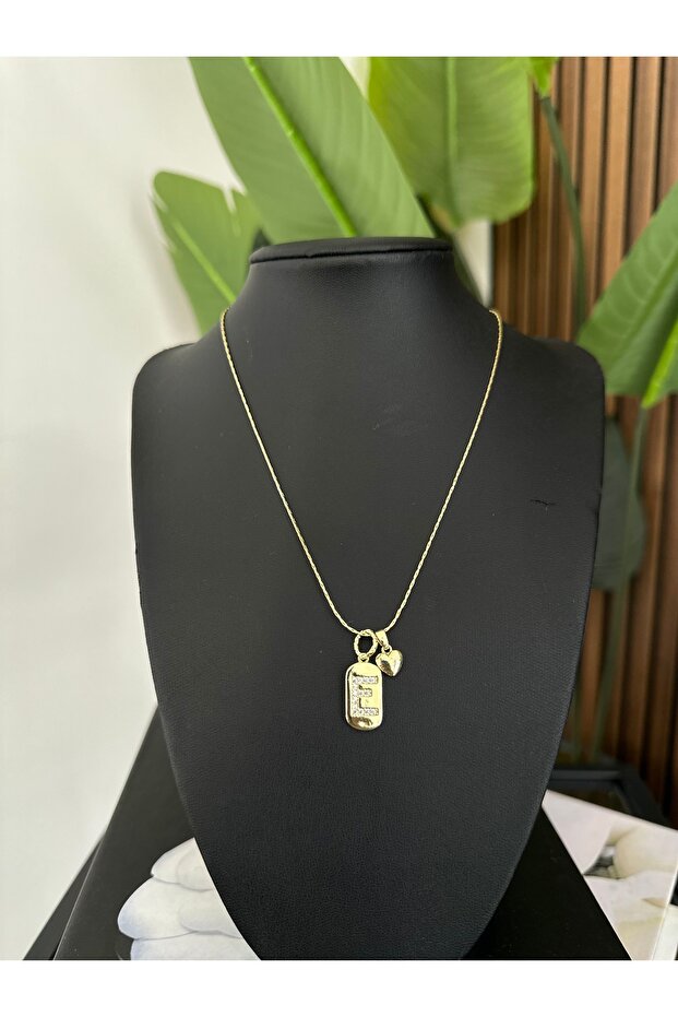 E Harf Charm Kolye - 3