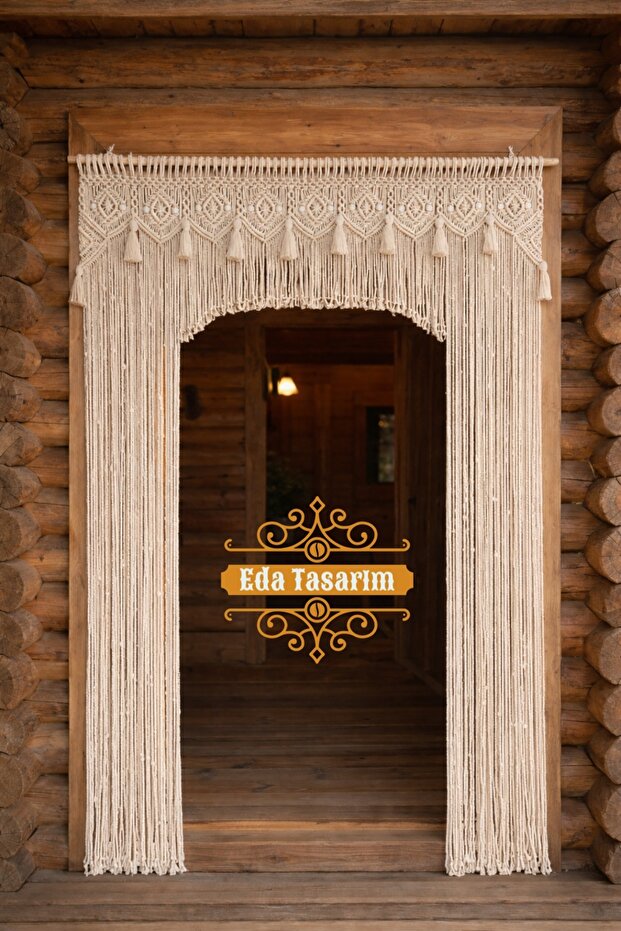 Makrome Kapı Perdesi - 1