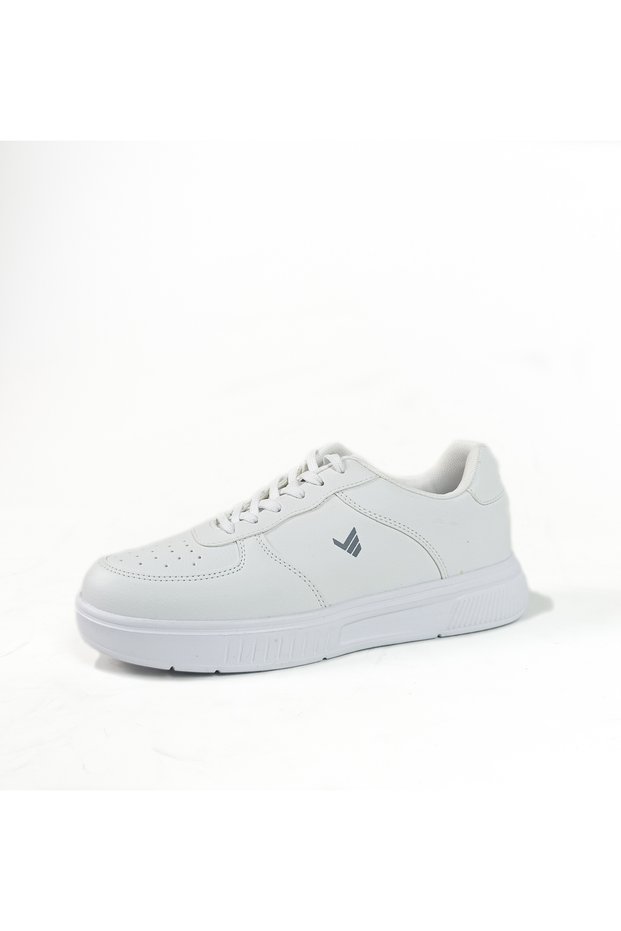 Volis White Color 40-41-42-43-44-45 Size Lace-Up Men's Sports Shoes