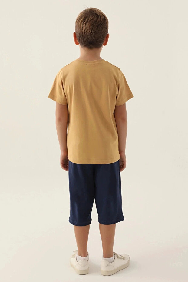 Dečačko smeđe kapri odelo - 5