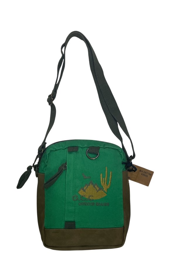 Vintage Small Casual Unisex Daily Crossbody Messenger Bag S Size 25Cmx19Cm