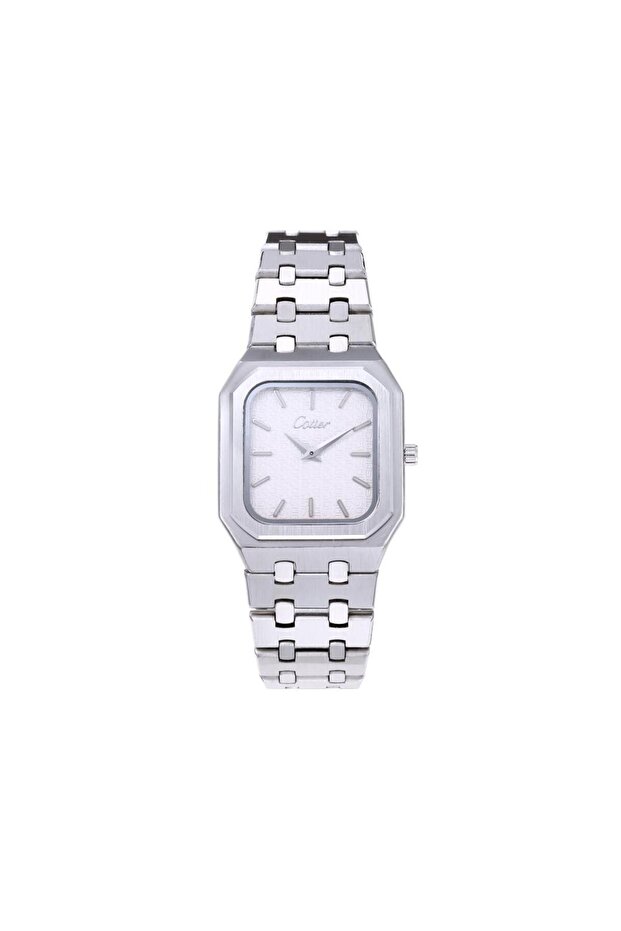 Small men's watch in silver - 1