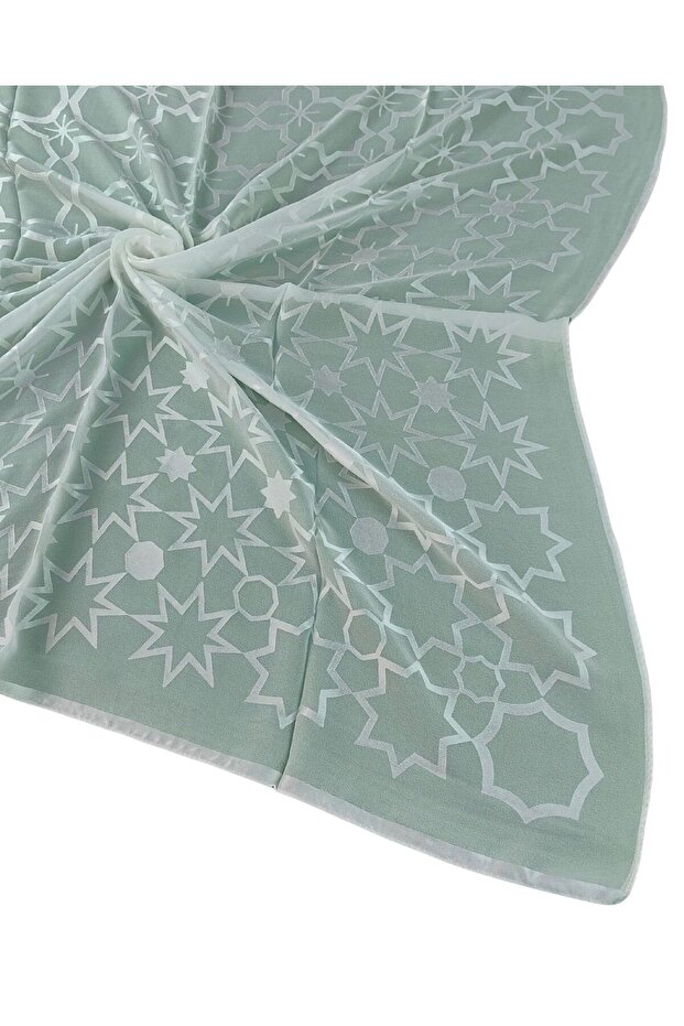 Eșarfe egiptene cu model de stele, eșarfă Devore - 3