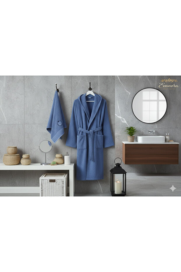 EVANORA CEPLİ BORNOZ - 1