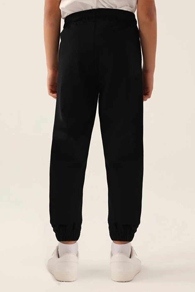 سروال رياضي للأولاد - أسود - 3