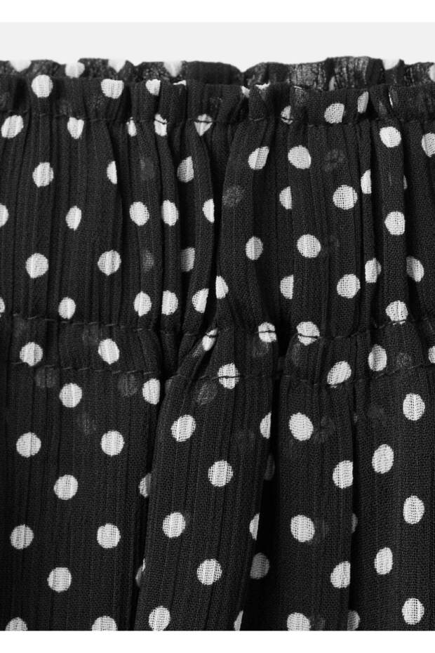 Polka dot balloon pants - 8