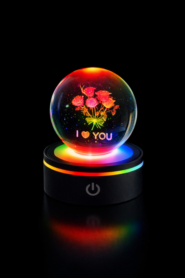 KRİSTAL KÜRE GECE LAMBASI - 1