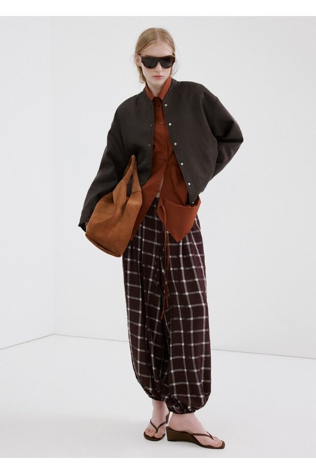 Lyocell bomber ceket - 2