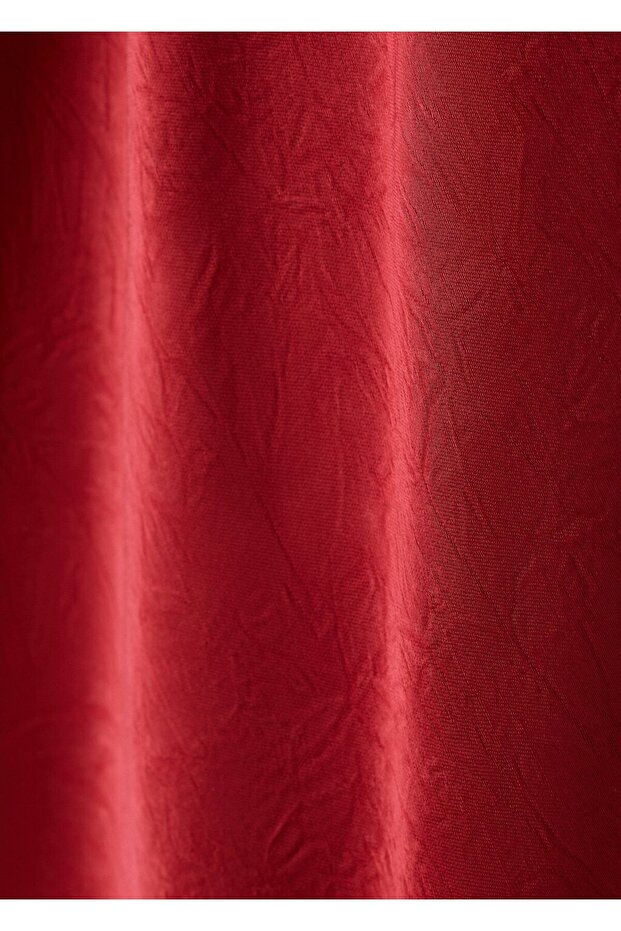 Kurdeleli halter yakalı elbise - 5