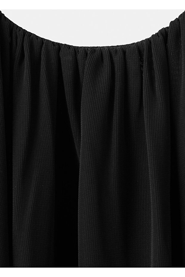 Balon etkili halter yaka body - 2