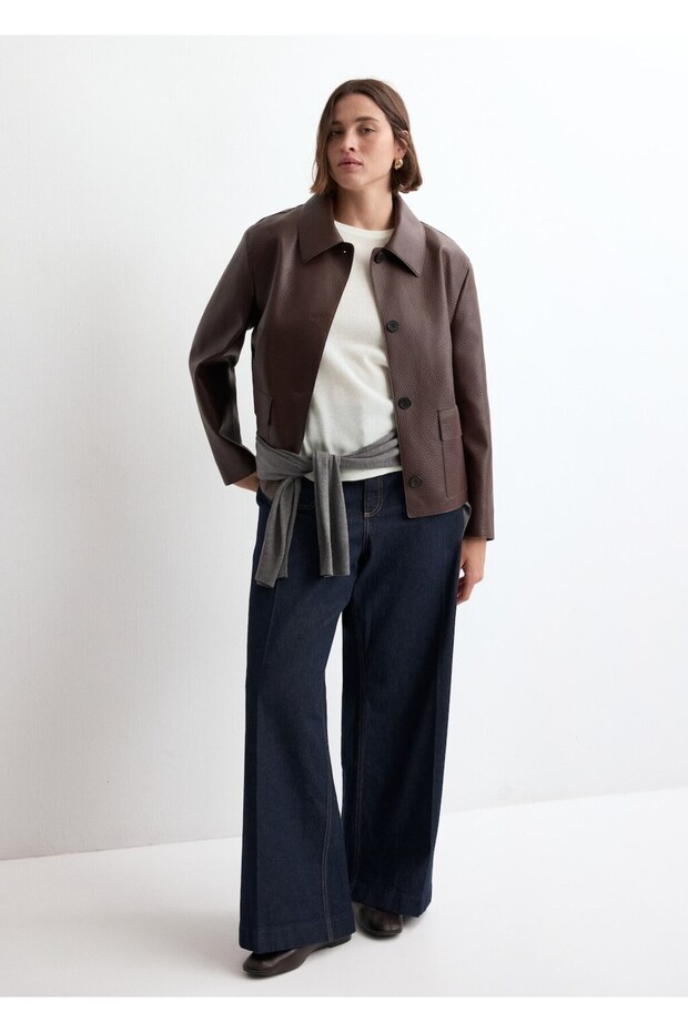 Kısa kollu triko tişört - 8