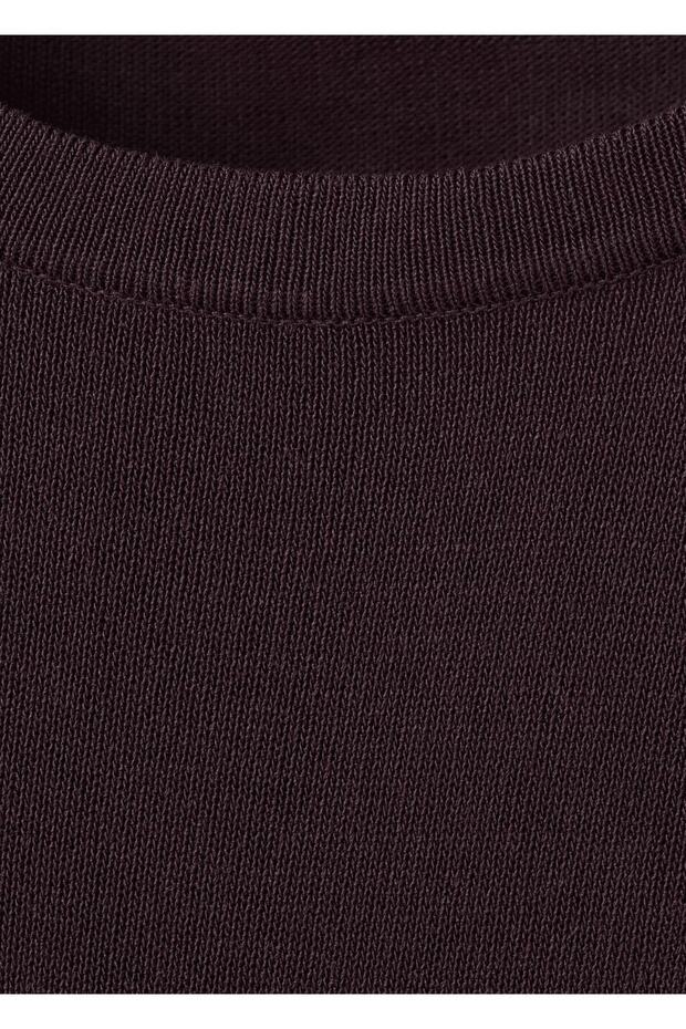 Kısa kollu triko tişört - 5