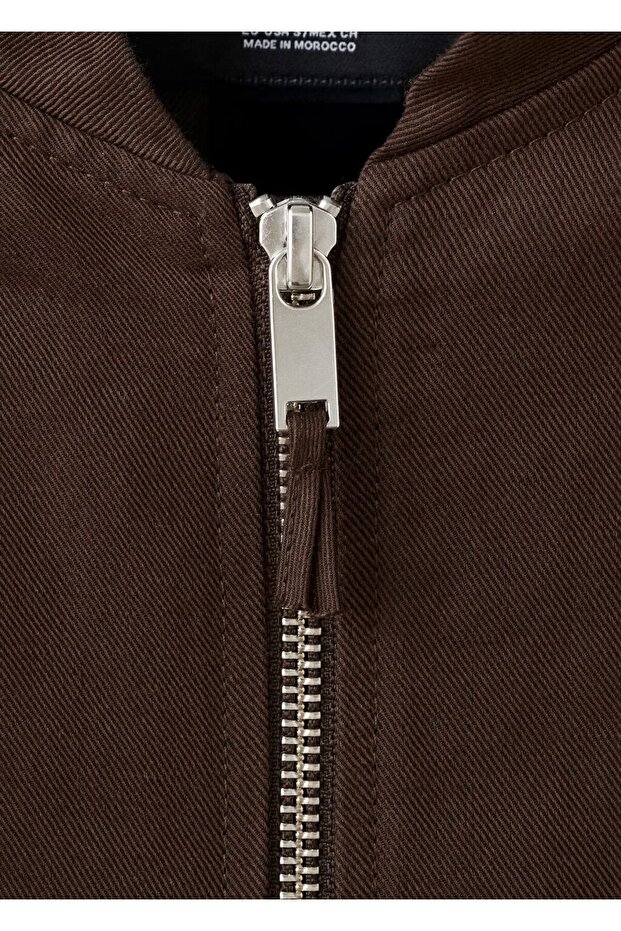 Keten bomber ceket - 7