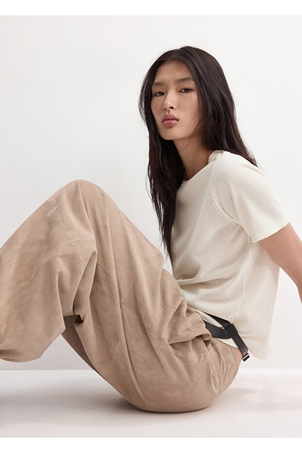 Kısa kollu triko tişört - 7