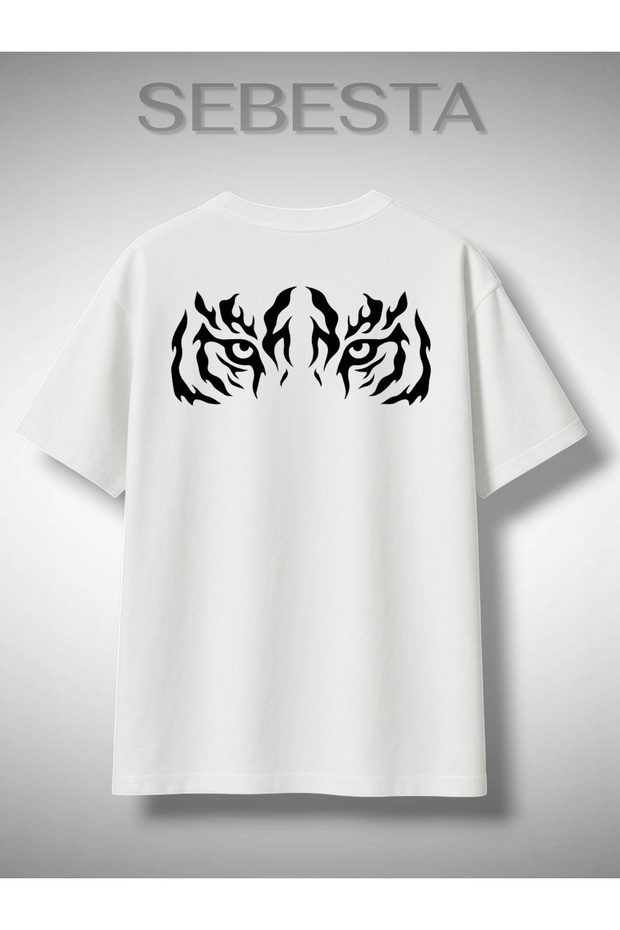 Lion Printed Premium Oversize T-Shirt