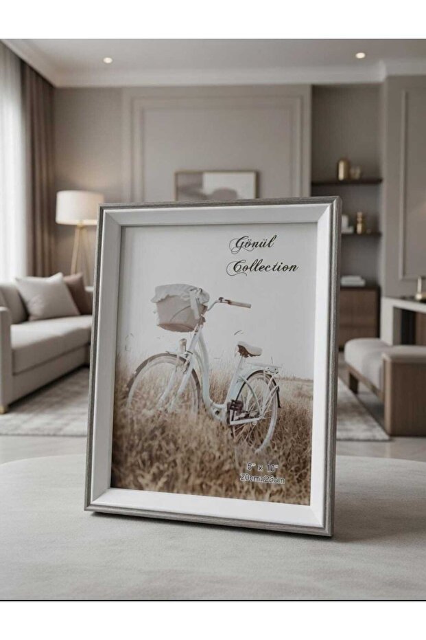 إطار صور من خشب MDF مقاس 20*25 سم و 25*30 سم مع 3 خيارات ألوان مختلفة وإطار قائم بذاته